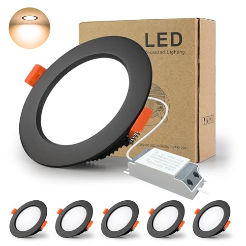 Set 10 Spoturi LED incastrabile ultra plate 9W IP44 5 set BAGZY, 4000K