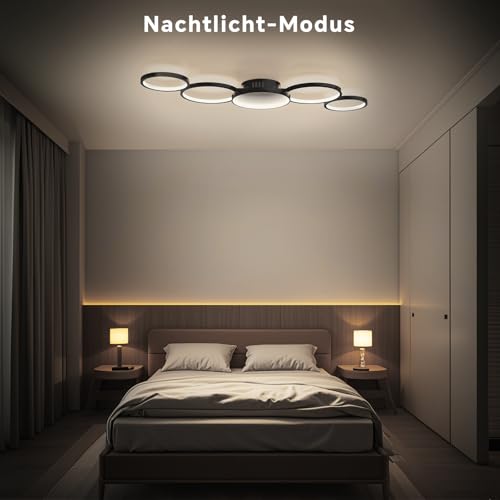 Plafoniera LED dimabila 50W cu telecomanda + lumina ajustabila