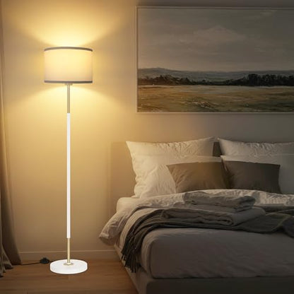Lampa de podea OUTON dimabila, 3 temperaturi culoare, cu intrerupator de picior