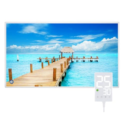 Incalzitor Infrared Hocosyme 1000W Lake, Termostat Tactil