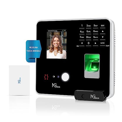 Aparat pontaj MB2 NGTeco + recunoastere faciala, RFID si amprenta