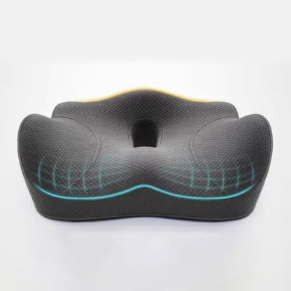Perna scaun memory foam SOOPII - suport coccis, reducere durere, confort