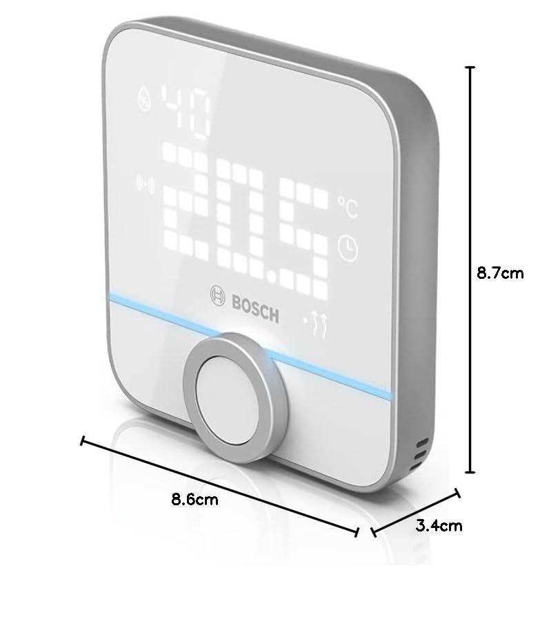 Termostat de camera Bosch Smart Home II pentru sisteme de incalzire cu fir, 230V
