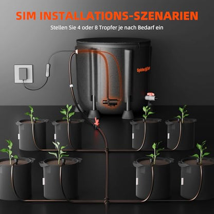Sistem irigare automata Spider Farmer 50L, pompa 25W, senzor nivel scazut