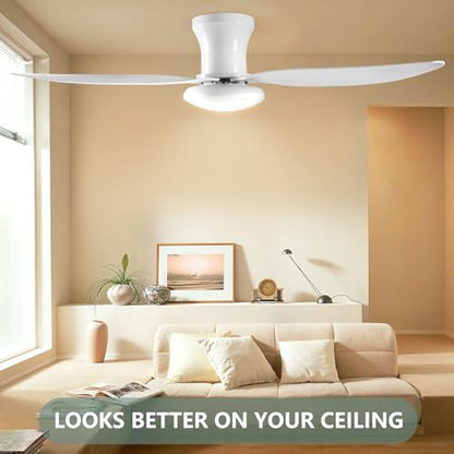 Ventilator tavan 100 cm cu telecomanda, 60W, 6 viteze reversibil, timer