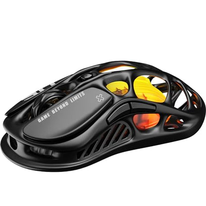 Mouse gaming wireless GravaStar Mercury M2, 26000 DPI, PAW3395DM, 79g