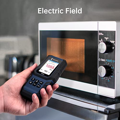 Detector radiatii EMF ER02 Erickhill + LCD portabil, acumulator