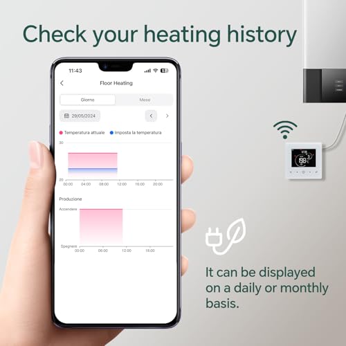 Termostat WiFi pentru centrala termica
