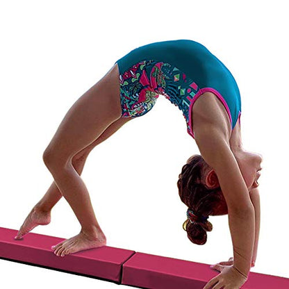 Bara echilibru pliabila HomeSun 240 cm pentru gimnastica si antrenamente fitness