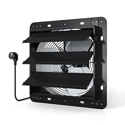 Ventilator Extractor cu oblon 10" Aygrochy 35W 800 CFM - ventilare pod/garaj