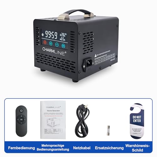 Generator ozon 60000 mg/h Charmline Smart cu telecomanda, pana la 500 m²