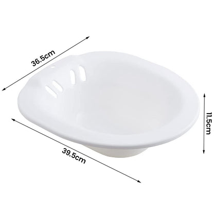 Cada sezut Aiaoxo Portable Bidet Insert 2.2 L PP pentru toaleta