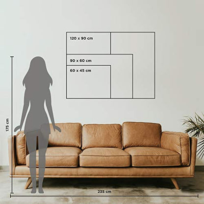 Harta decorativa din pluta Woody Map XL + Miss Wood + Europa, maro