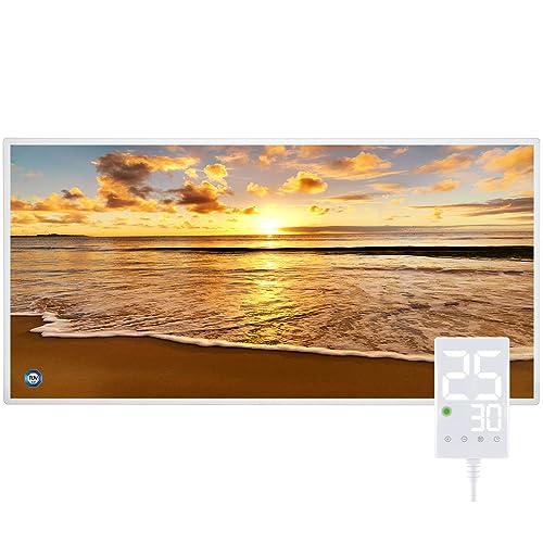 Incalzitor Infrared Hocosyme 1000W Lake, Termostat Tactil
