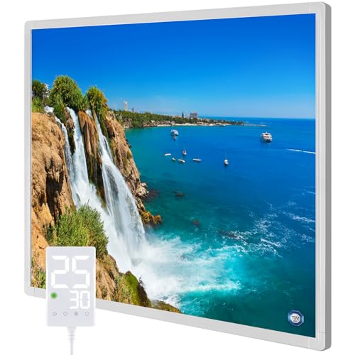 Incalzitor Infrared Hocosyme 1000W Lake, Termostat Tactil