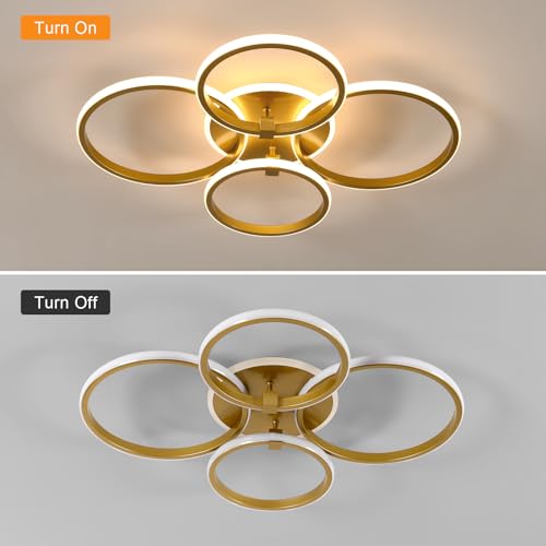Plafoniera LED Riserva 39W Riserva, dimabila 3000K-6500K cu telecomanda