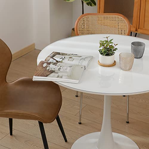 Fata de masa rotunda 120 cm PVC 2 mm Transparent - impermeabila, fara miros