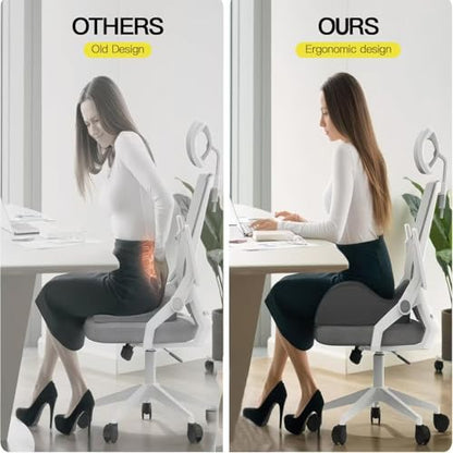 Perna scaun memory foam SOOPII - suport coccis, reducere durere, confort