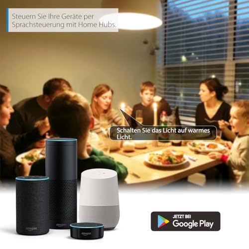 Bec smart E27 A70 LVWIT 12W 1521lm RGBCW WiFi Alexa Tuya, set 4