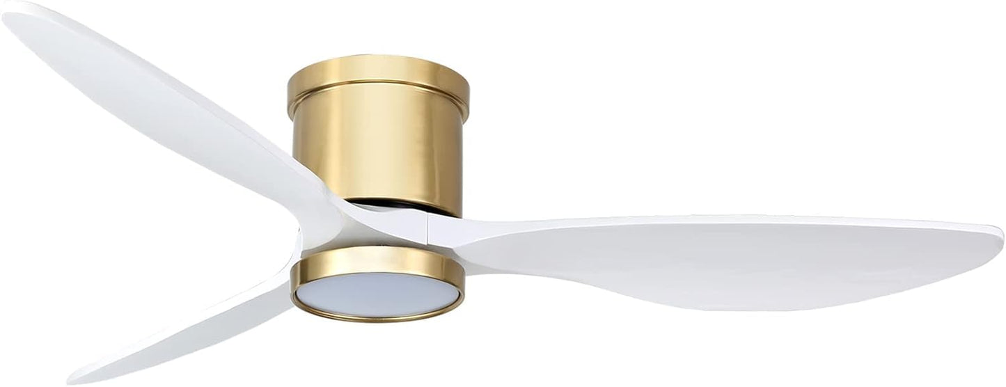 Ventilator tavan Ovlaim 165 cm Wi-Fi LED 6 viteze motor DC silentios