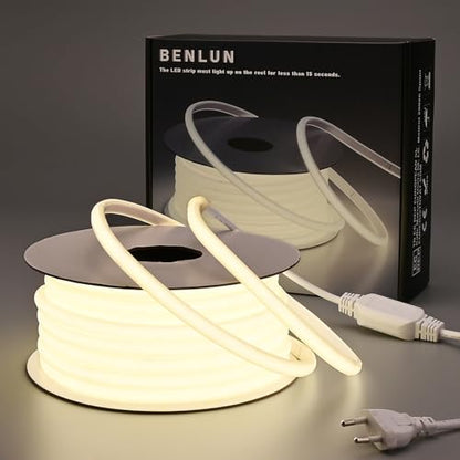 Banda LED COB 20m 4000K IP65 288LED/m 180W - Natural White