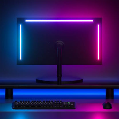 Banda LED RGBIC Lumtang pentru monitor, sincronizare culoare si muzica