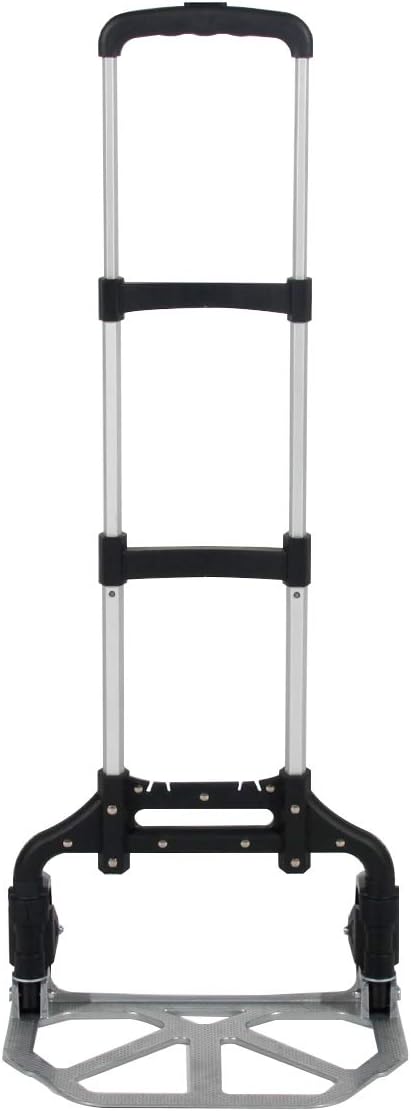 Carucior pliabil din aluminiu sogesfurniture BHEU-KT-2124, capacitate 60 kg