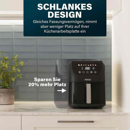 Friteuza cu aer cald Princess Slim 5.5 l, 1500 W