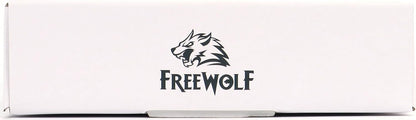 FREEWOLF K8 Wireless Hot Swap Mechanical Gaming Keyboard, Wired RGB Rainbow Backlit Keyboard Red Switch, Bluetooth 5.0/2.4Ghz/USB- C Tri Mode with 4000mAH Battery, US Layout for Mac/Win - Blue/White