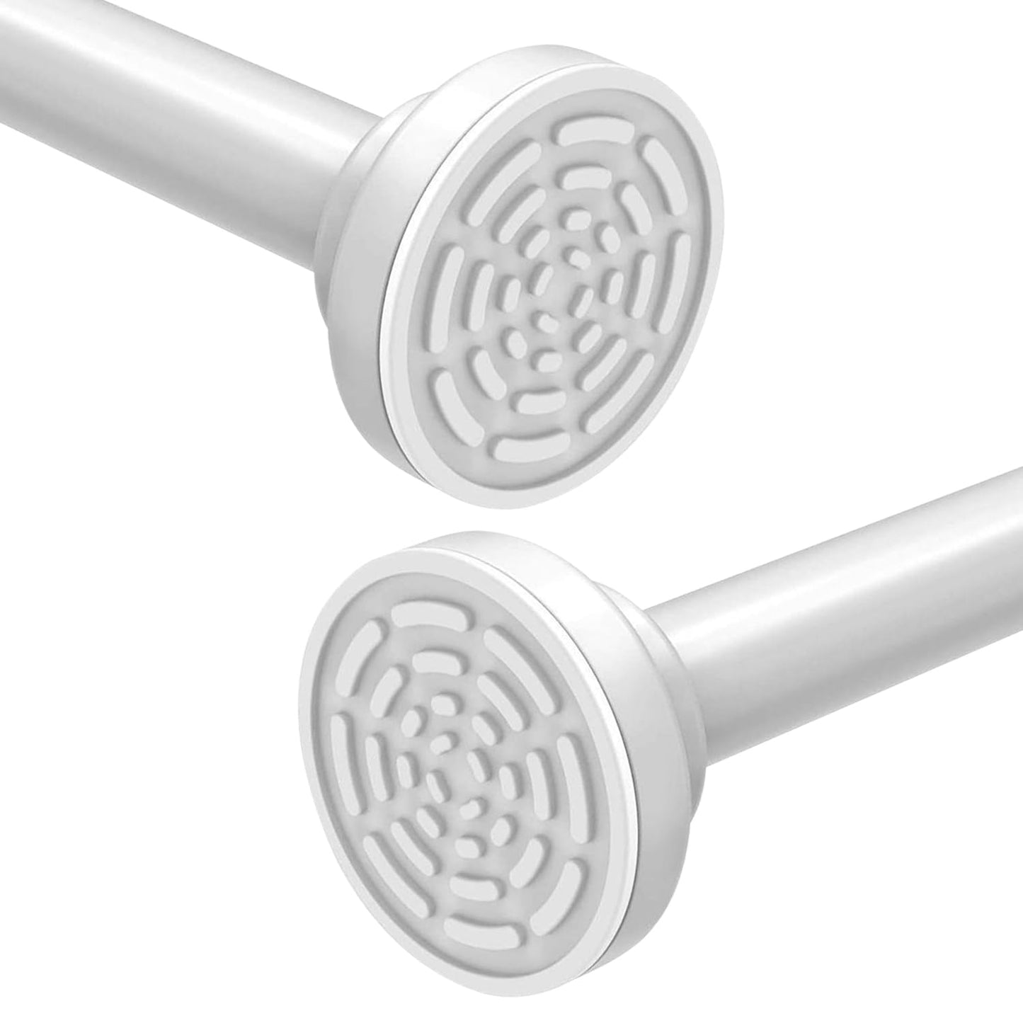 Tija dus Kongming extensibila 60-290 cm otel inoxidabil alb