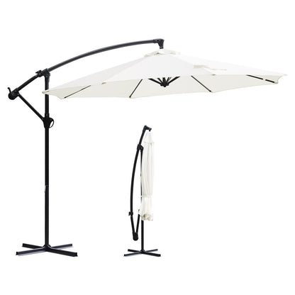 Umbrela gradina Sekey Traffic Light 300 cm cu manivela UV50+