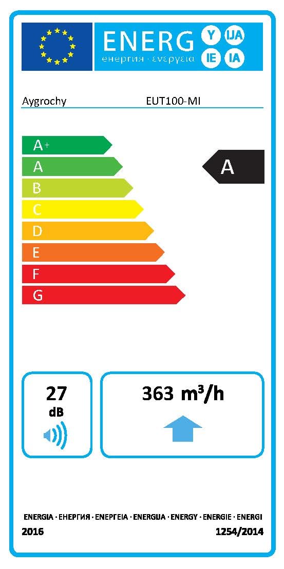 Aygrochy Lüftungsset 100mm, Rohrventilator mit Temperatur- und Feuchtigkeitsregler, Aktivkohlefilter Schlauch Abluft Lüfter, Belüftungssystem Lüftungsset für Growzelt
