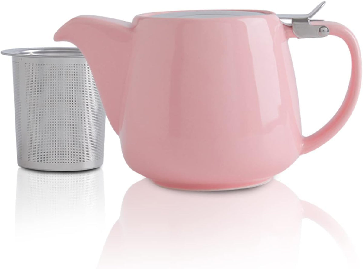 Ceainic VIVILINEN Porcelain 1.2L cu Infuzor Detasabil pentru Ceai