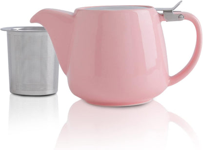 Ceainic VIVILINEN Porcelain 1.2L cu Infuzor Detasabil pentru Ceai