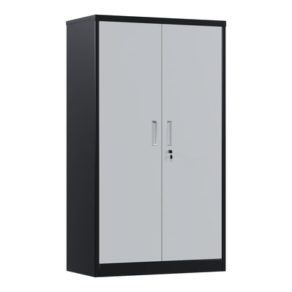 Dulap metalic SUPEER 180x60x40 cm 3 rafturi reglabile, incuiabil