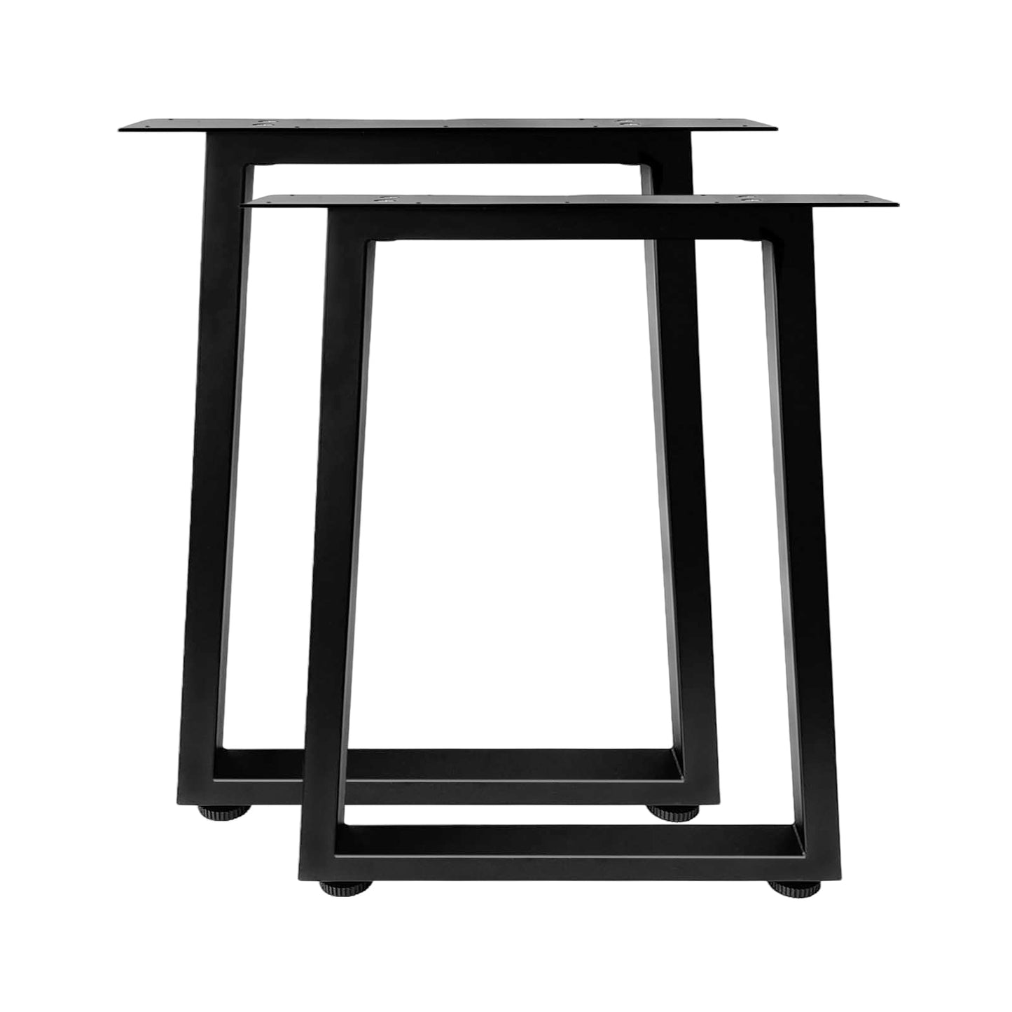 Picioare masa Jahof JHDLRT metal industrial 60 x 70 cm negre