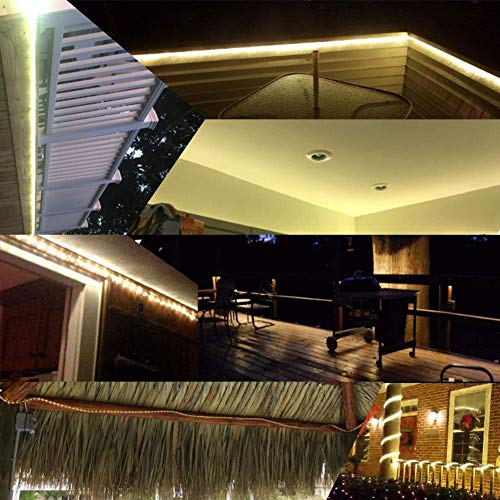 Banda LED 5m IP65 36 LED/m 220-240V XUNATA - lumina calda, exterior