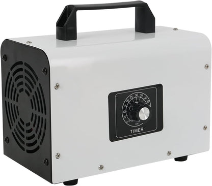 Ozone Generator 60,000 mg/H, CEIEVER Industrial O3 Air Purifier with 2 Modes Ozone Device with 120 Min Timer Ozoniser Industrial O3 Ozone Air Purifier 300 m² for Rooms Hotels Garages Farms