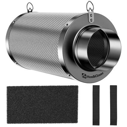 Filtru carbon activ 100x300 mm Hon&Guan pentru ventilatie, reduce