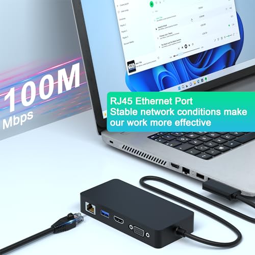 Docking Station Surface Dock Microsoft, 3 afisaje 4K HDMI+VGA, USB