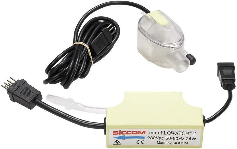 Pompa mini de condens REPORSHOP Siccom FLOWATCH 2 DE05LC4400, 15 l/h, 220 V, galbena