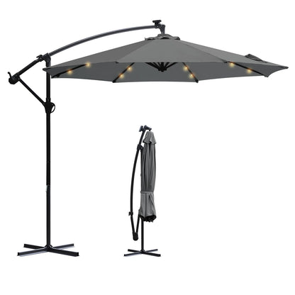 Umbrela gradina Sekey Traffic Light 300 cm cu manivela UV50+