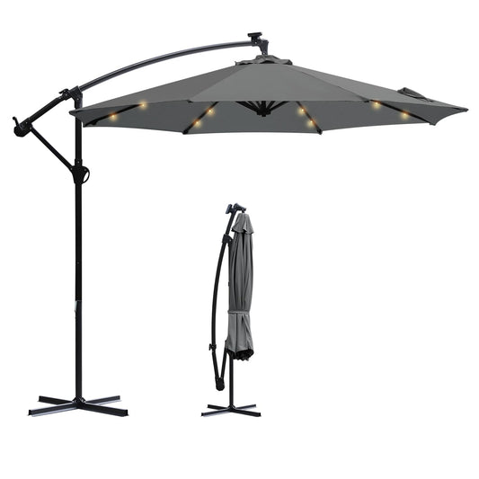 Umbrela gradina Sekey Traffic Light 300 cm cu manivela UV50+