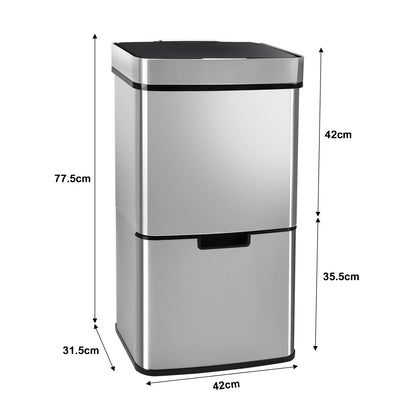 Cos de gunoi GARDTECH Waste Separation System 62L cu senzor