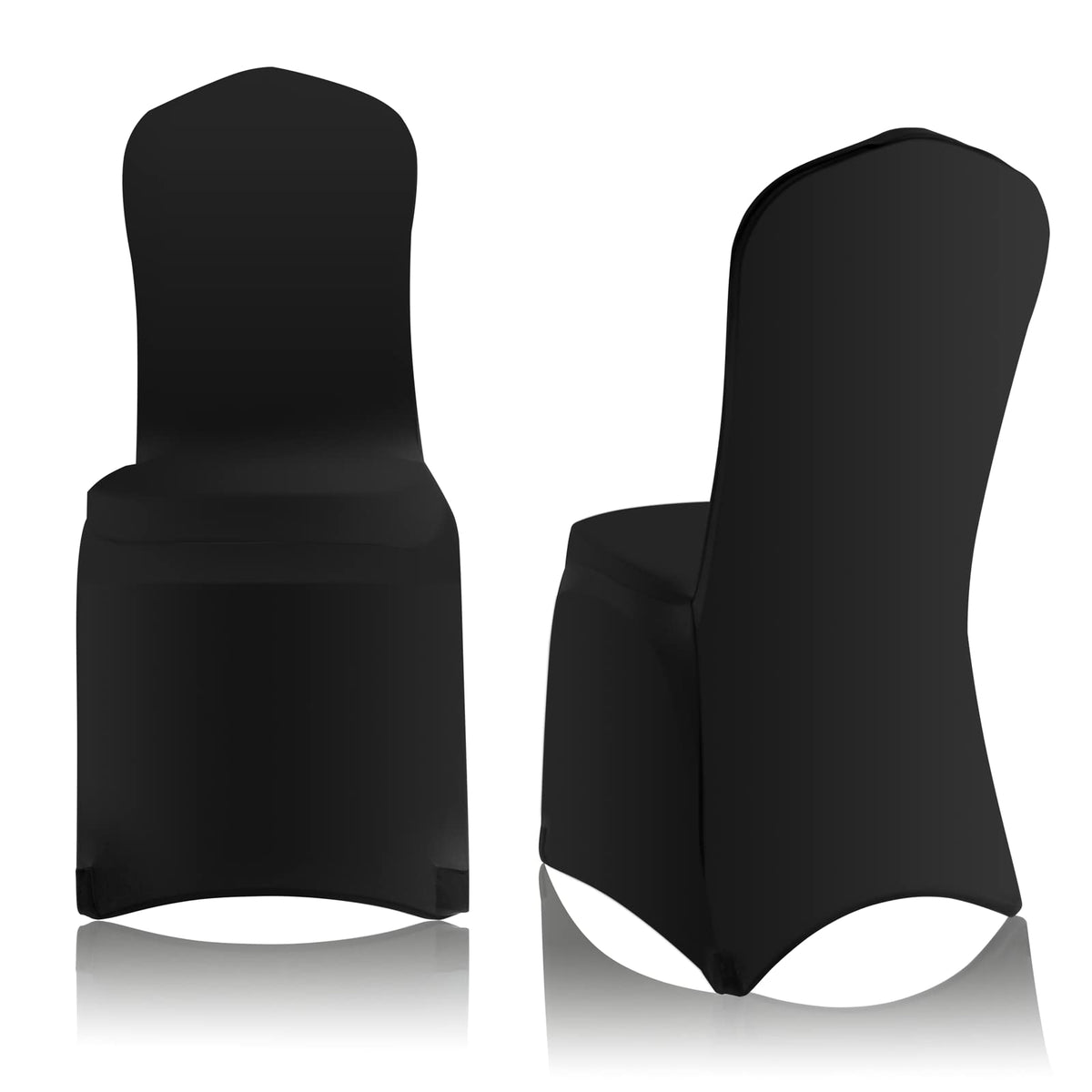 Husa scaun EMART Dining Chair Cover Alb elastica lavabila