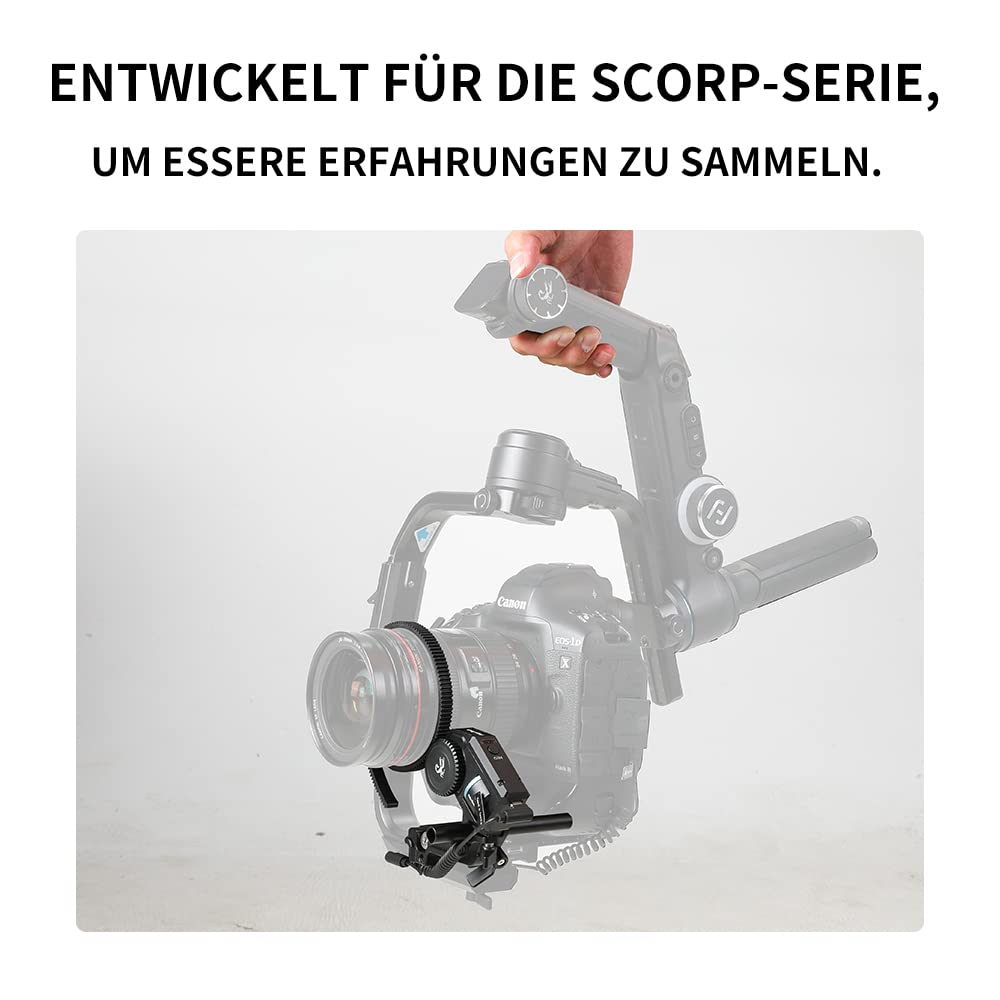 Motor follow focus FeiyuTech FM1 pentru gimbal SCORP, control precis