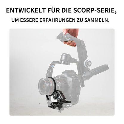 Motor follow focus FeiyuTech FM1 pentru gimbal SCORP, control precis