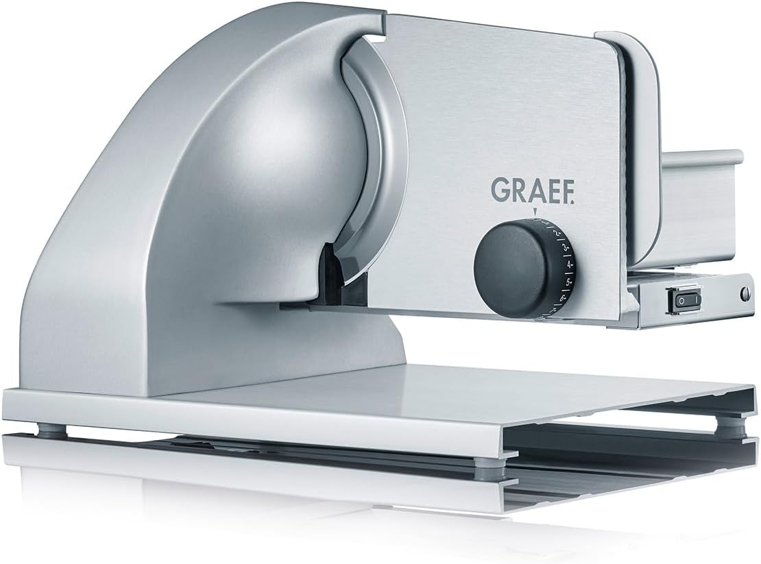 Feliator electric GRAEF SKS903EU din aluminiu anodizat, titan