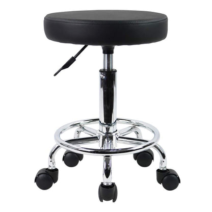 Scaun salon KKTONER BBS0432 PU Leather reglabil cu roti