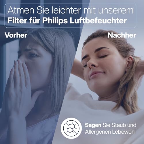 Filtru umidificator FY2401 compatibile HU4814/HU4813 Philips - 99% mai putine